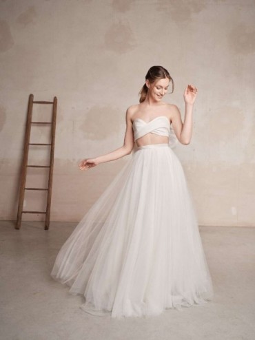 abito da sposa TOP FELICIA GONNA FEBE 2024 - Maria Pia