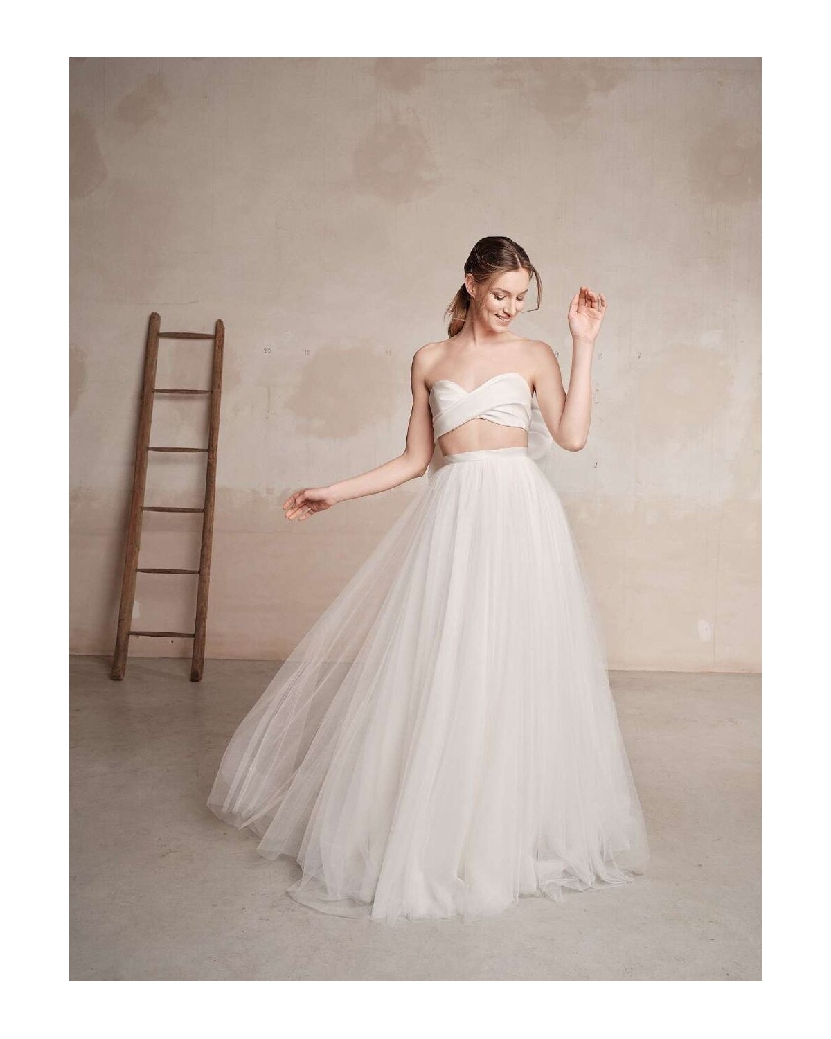 abito da sposa TOP FELICIA GONNA FEBE 2024 - Maria Pia