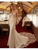 abito da sposa 2025 varinia Aire Barcelona - Aire Barcelona