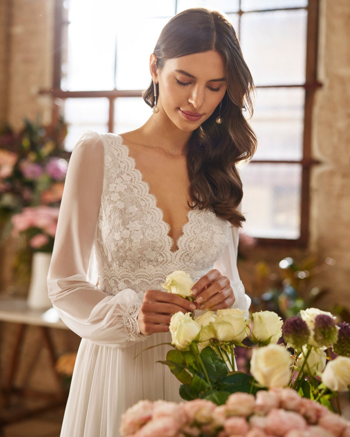 abito da sposa 2025 Xemira 2025 - Rosa Clará Boheme