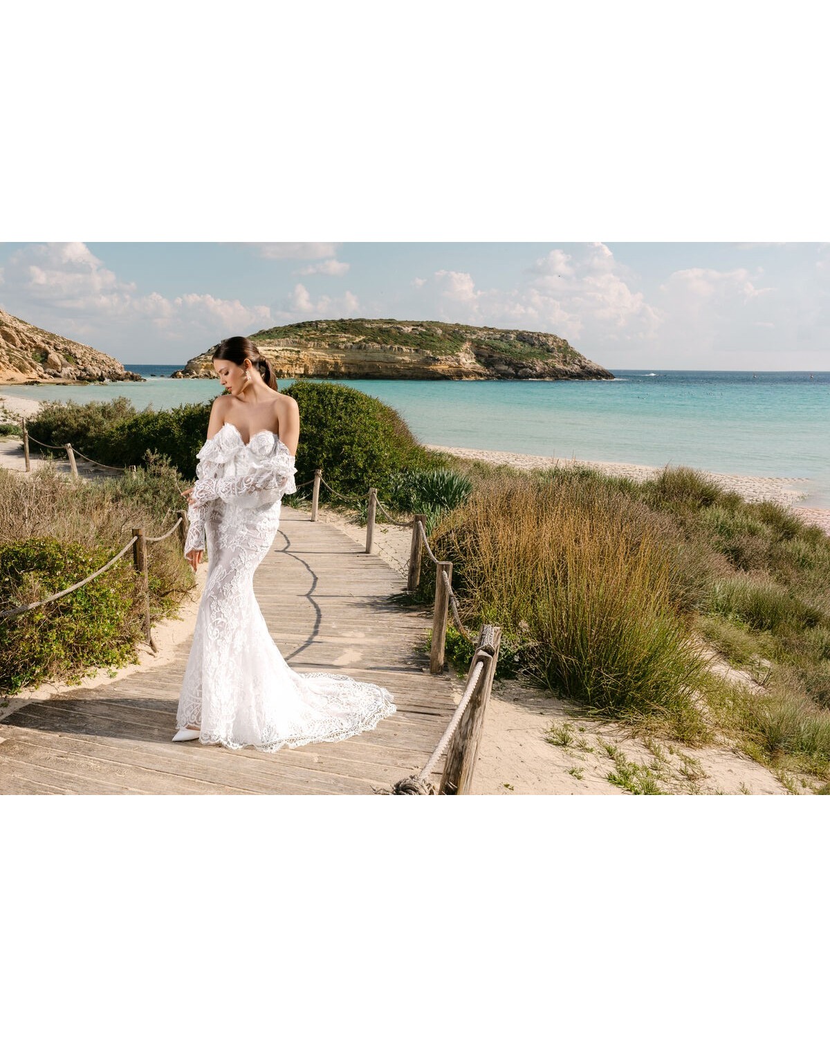 abito da sposa 2027 LAMPEDUSA Sacra Terra - Claudio Di Mari
