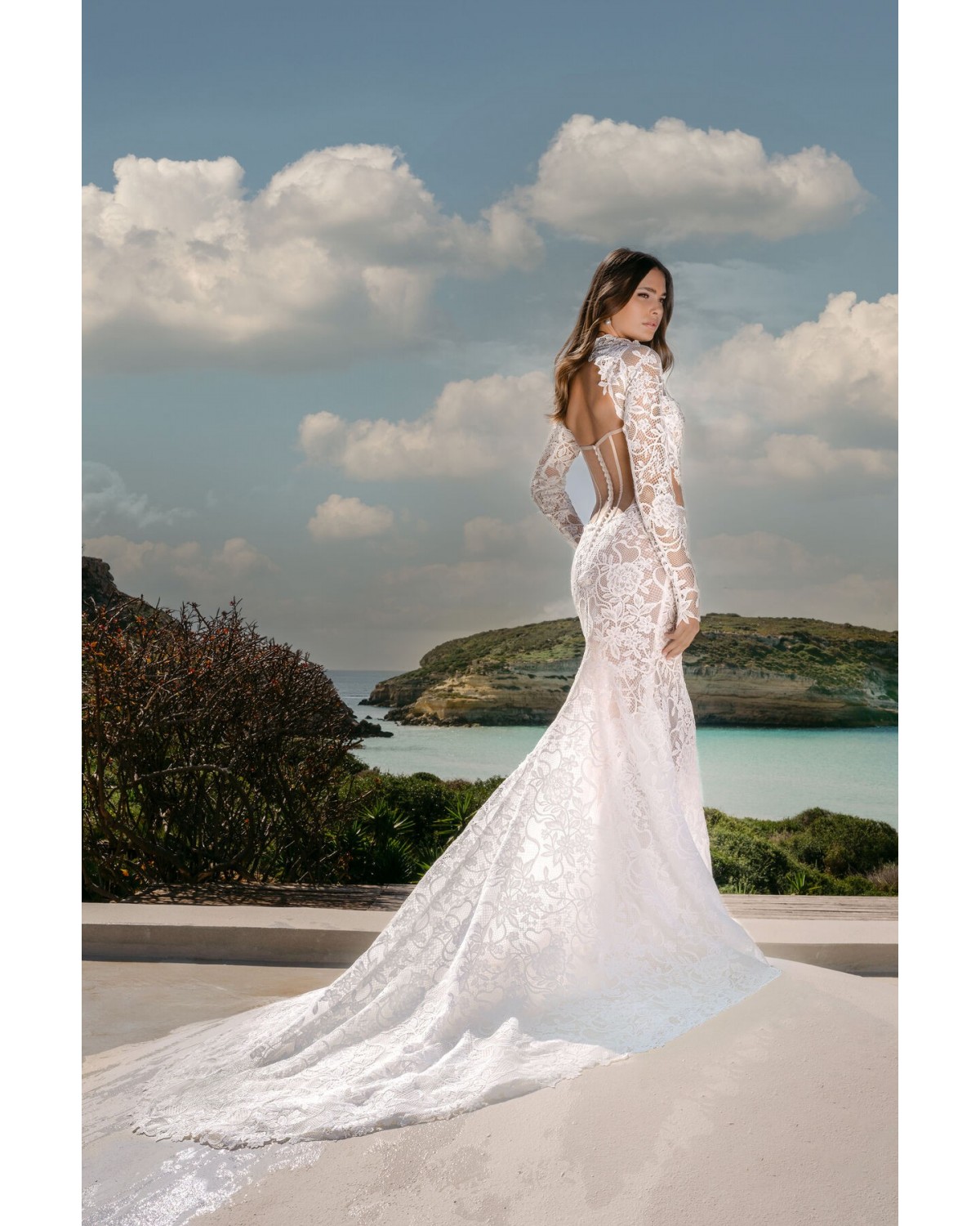 abito da sposa 2027 CALA_FRANCESE Sacra Terra - Claudio Di Mari