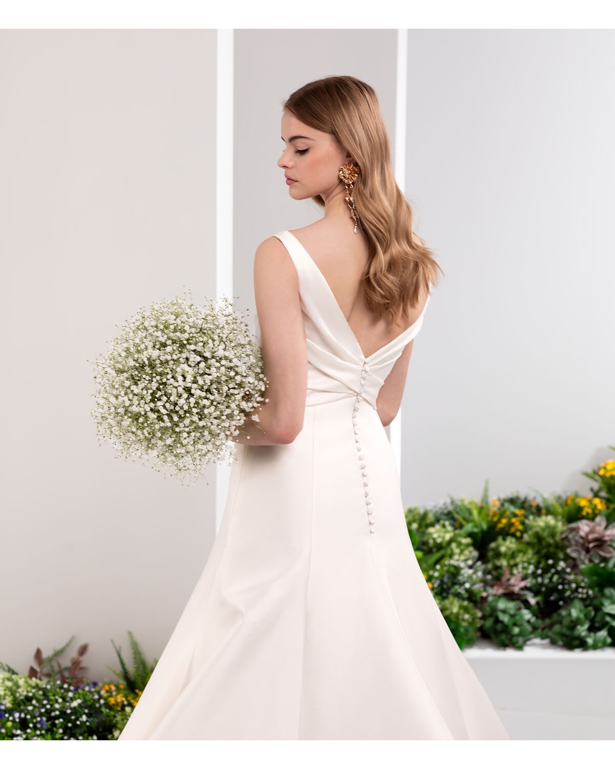 abito da sposa 2027 E0958 Lumina - Valentini Couture