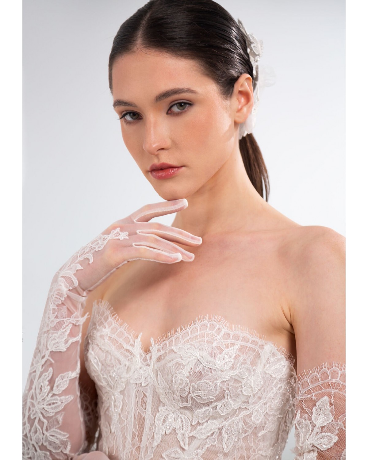 abito da sposa 2027 V1486 Lumina - Valentini Couture