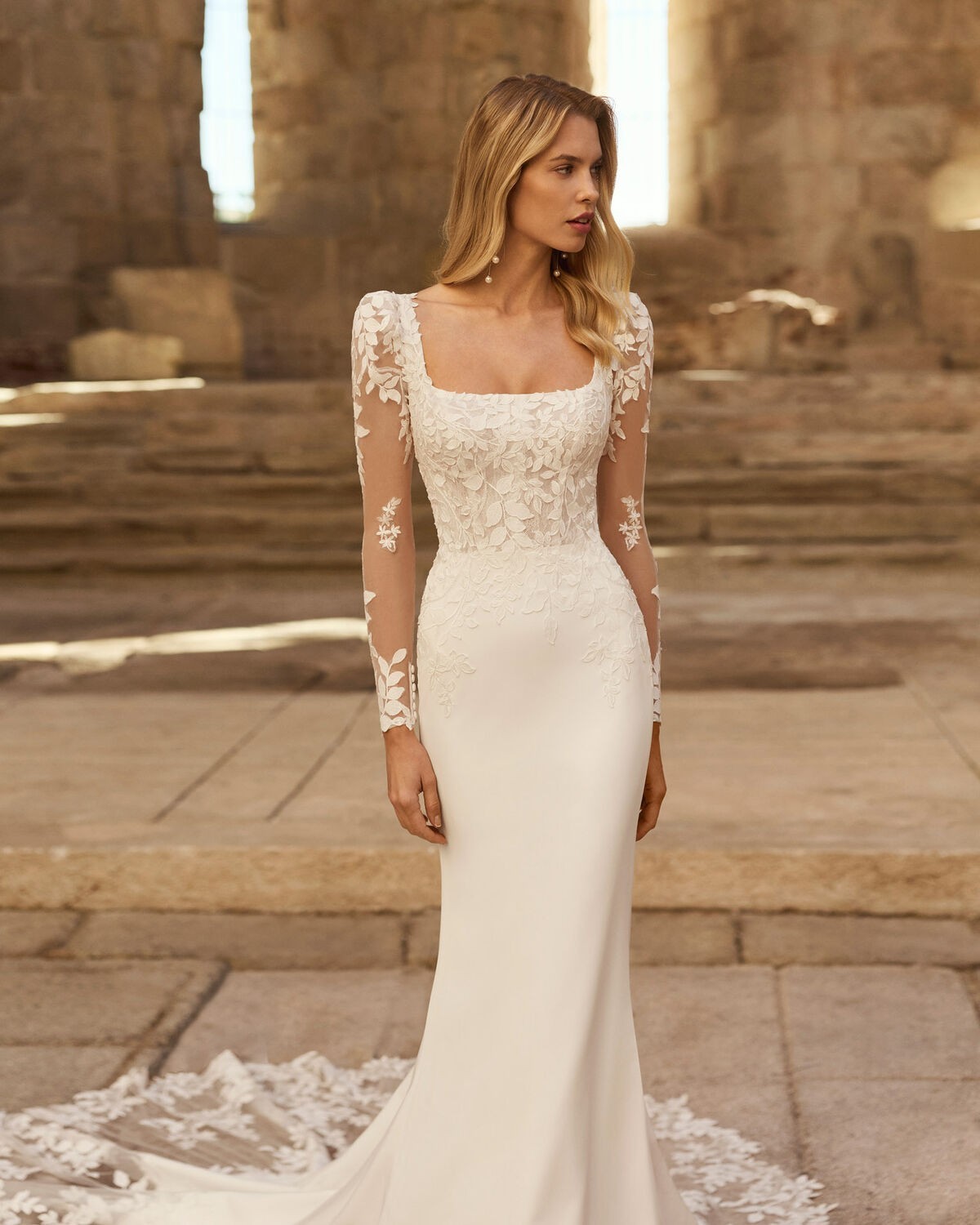 abito da sposa 2027 PARAMO-2N13 2027 - Adriana Alier - Aire Barcelona