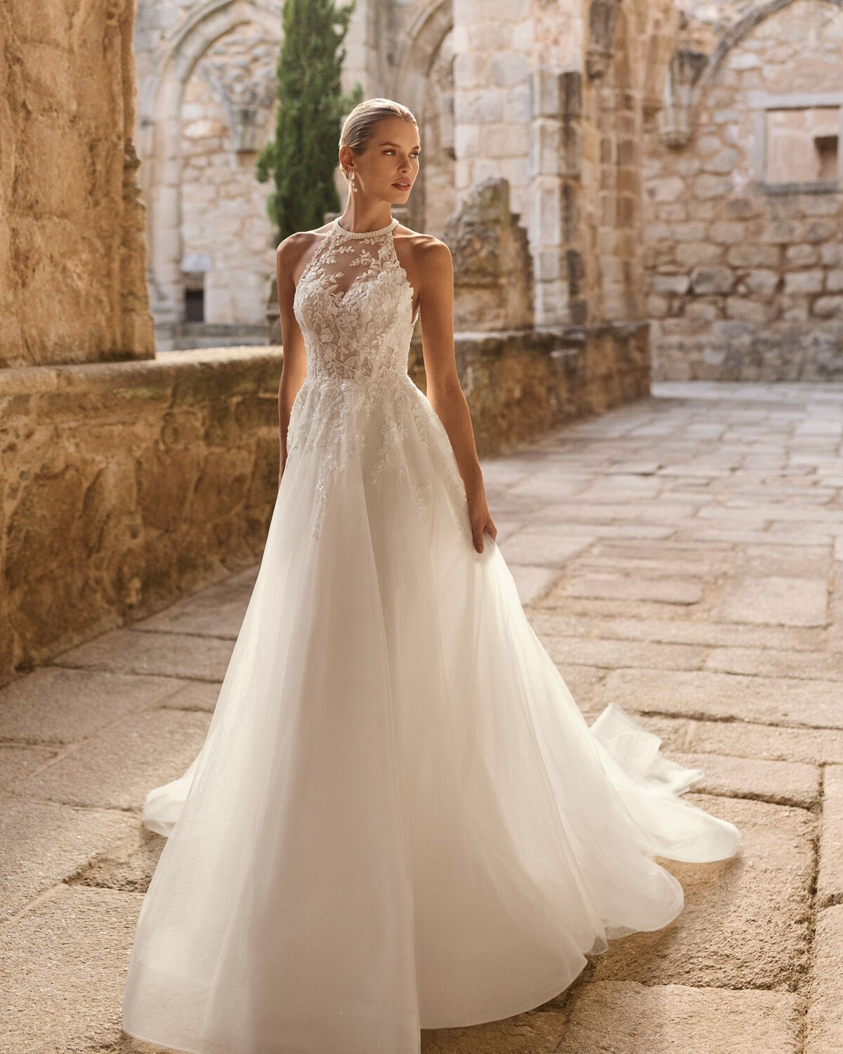 abito da sposa 2027 PATRI-2N20 2027 - Adriana Alier - Aire Barcelona