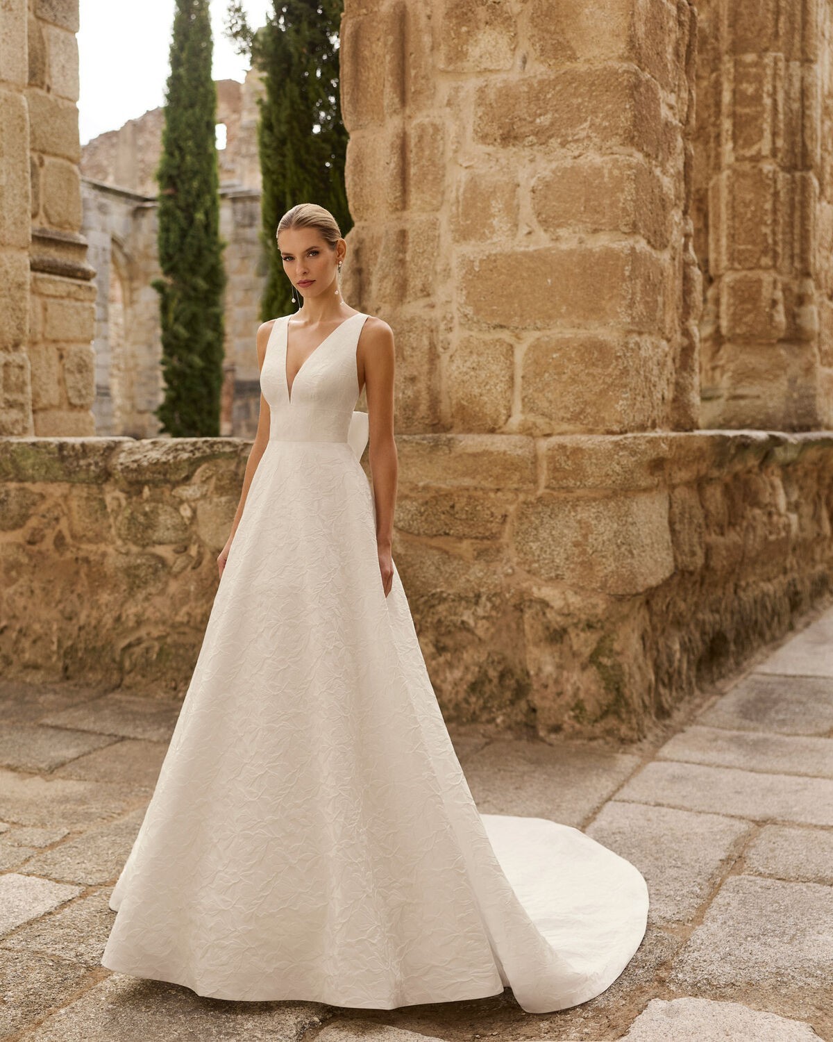 abito da sposa 2027 POTOSI-2N54 2027 - Adriana Alier - Aire Barcelona