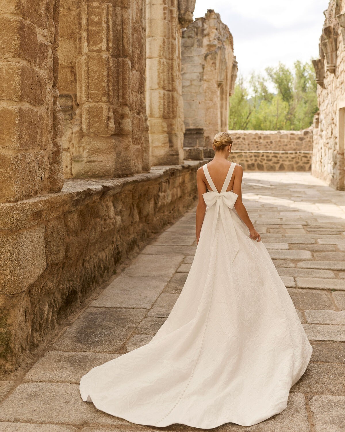 abito da sposa 2027 POTOSI-2N54 2027 - Adriana Alier - Aire Barcelona
