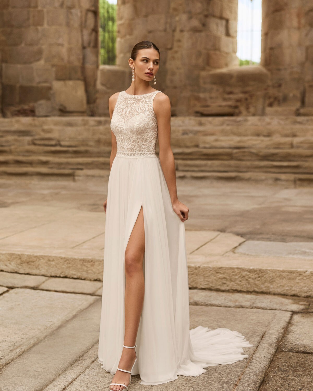 abito da sposa 2027 PRIMULA-2N57 2027 - Adriana Alier - Aire Barcelona