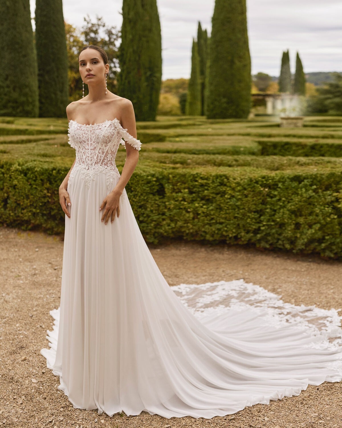 abito da sposa 2027 XANA-2D04 2027 - Aire Barcelona - Aire Barcelona