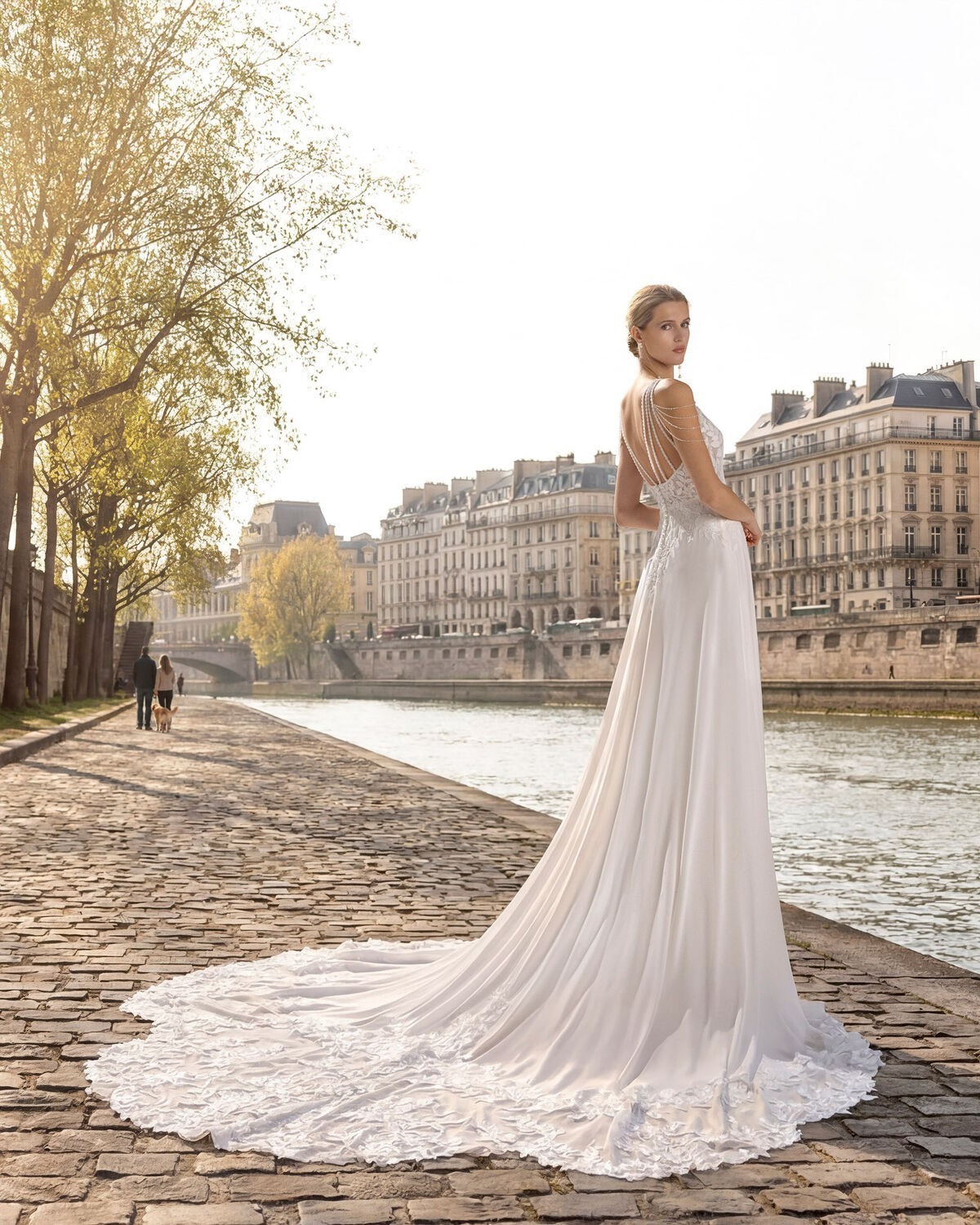 abito da sposa 2027 TATIANA-2Y06 2027 - Aire Barcelona - Aire Barcelona