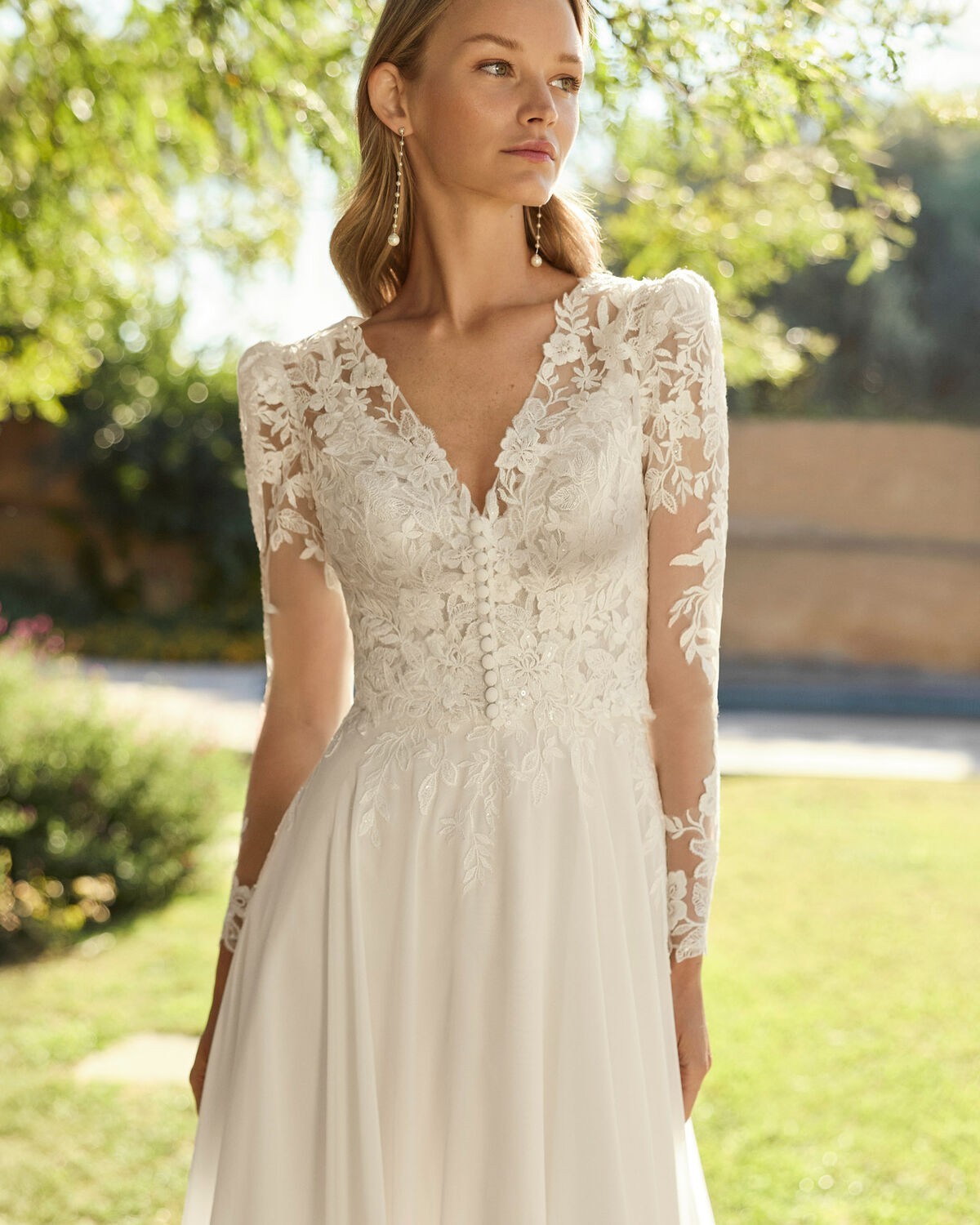 abito da sposa 2027 MARISOL-2B23 2027 - Alma Novia - Aire Barcelona