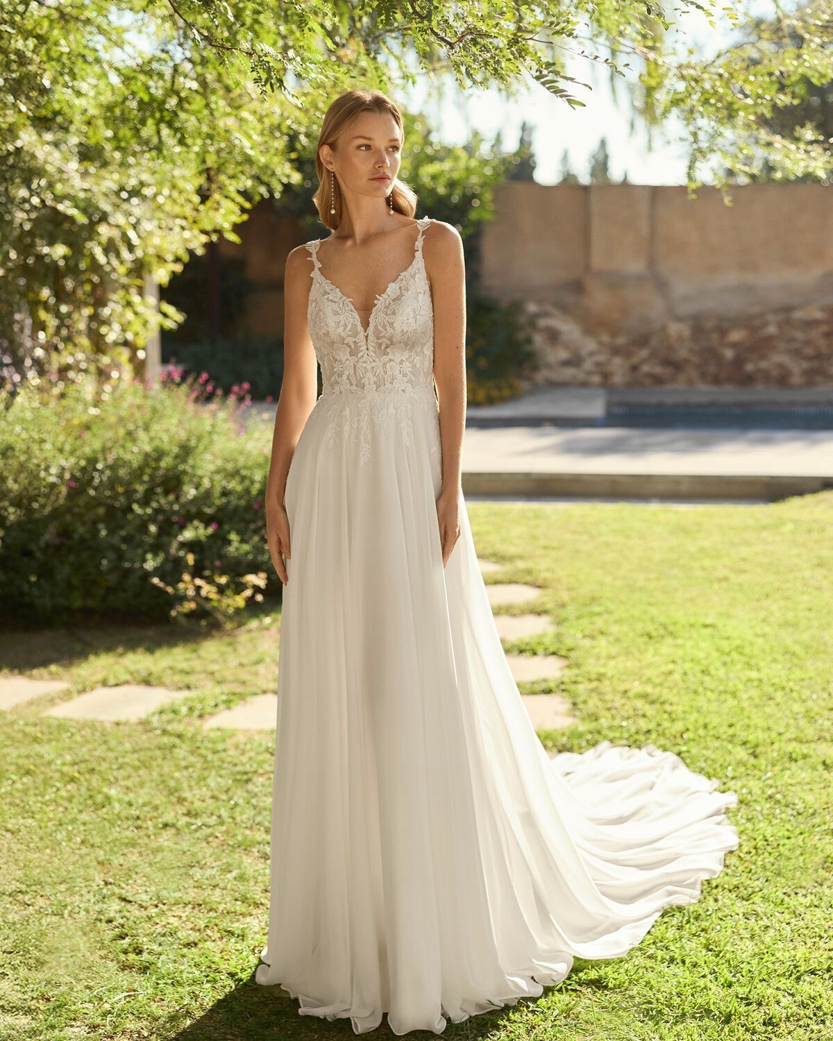 abito da sposa 2027 MARISOL-2B23 2027 - Alma Novia - Aire Barcelona