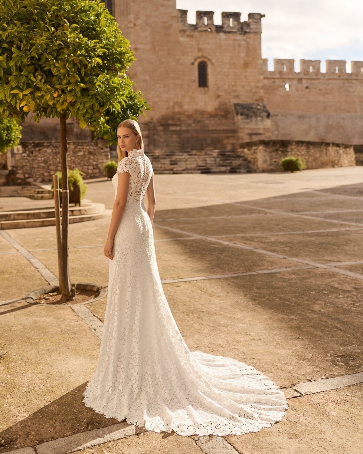 abito da sposa 2027 LUNA-2E33 2027 - Rosa Clarà - Rosa Clarà