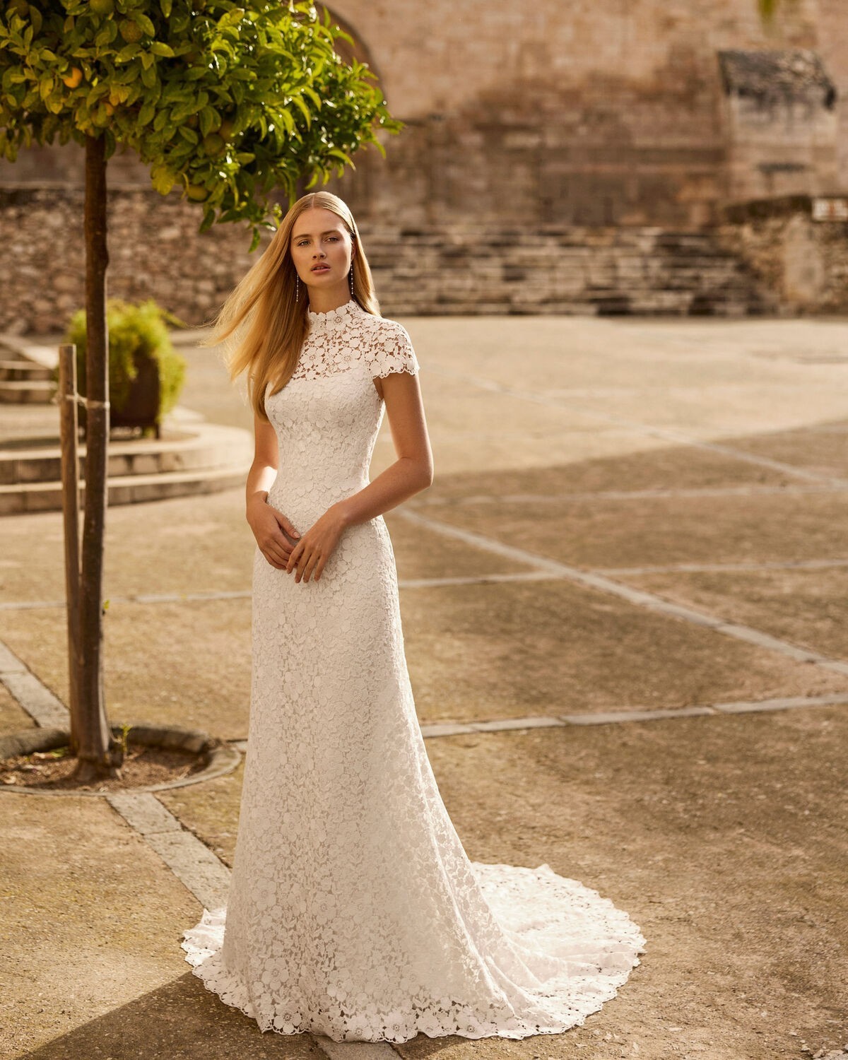 abito da sposa 2027 LUNA-2E33 2027 - Rosa Clarà - Rosa Clarà