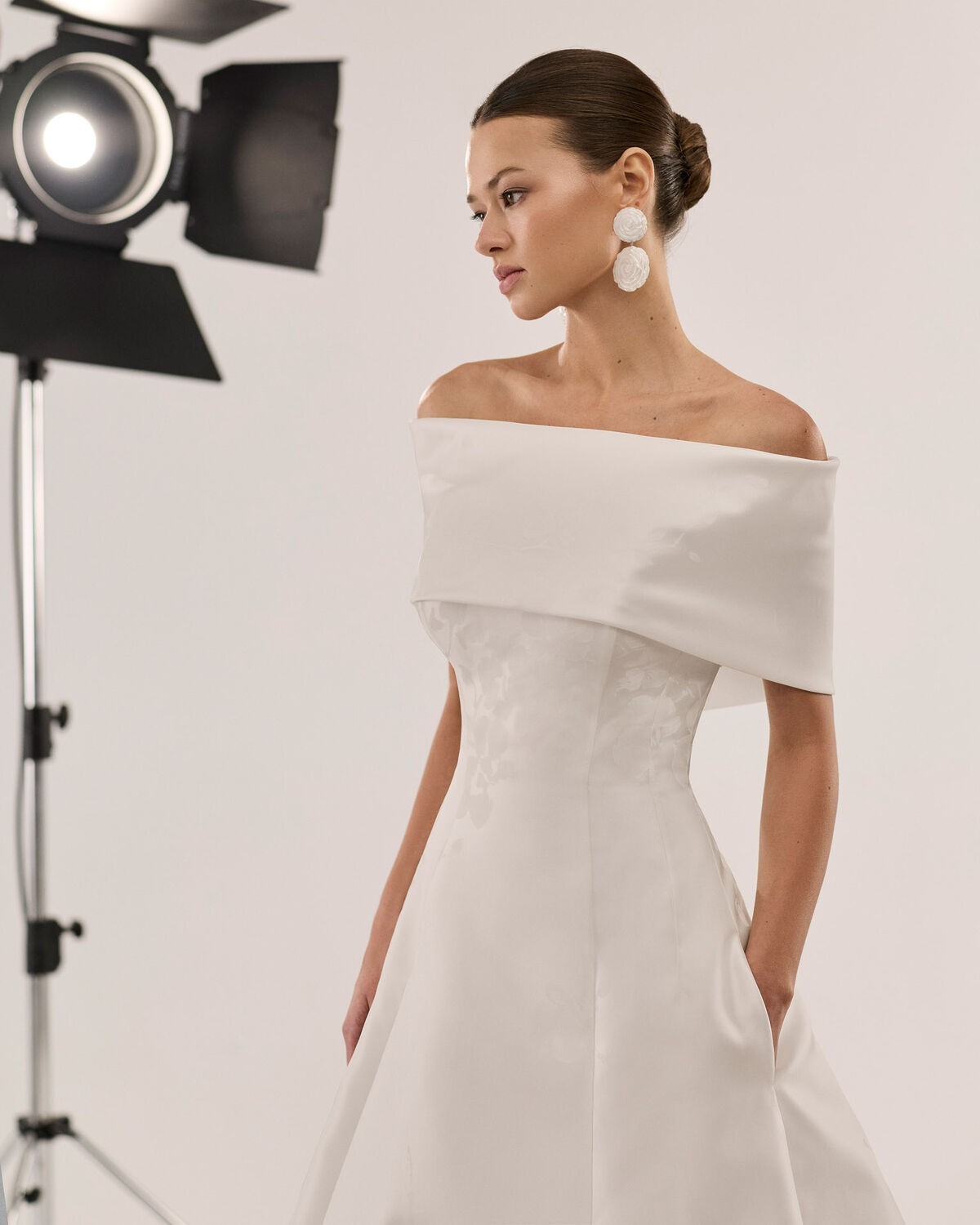 abito da sposa 2027 SILENE-2130 2027 - Rosa Clarà Couture - Rosa Clarà Couture