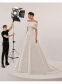 abito da sposa 2027 SILENE-2130 2027 - Rosa Clarà Couture - Rosa Clarà Couture