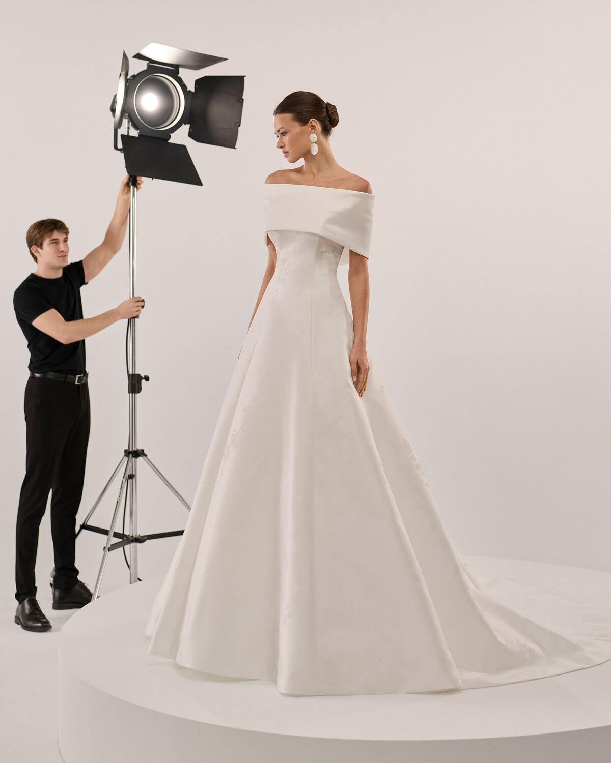 abito da sposa 2027 SILENE-2130 2027 - Rosa Clarà Couture - Rosa Clarà Couture