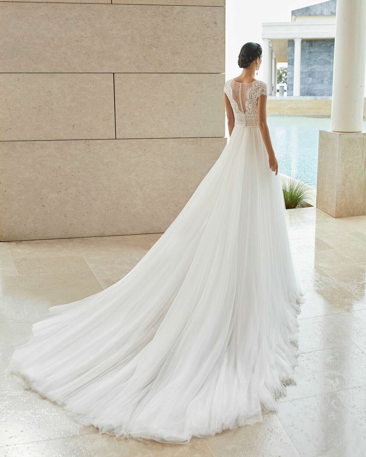 SAUCA - abito da sposa collezione 2020 - Rosa Clarà Couture