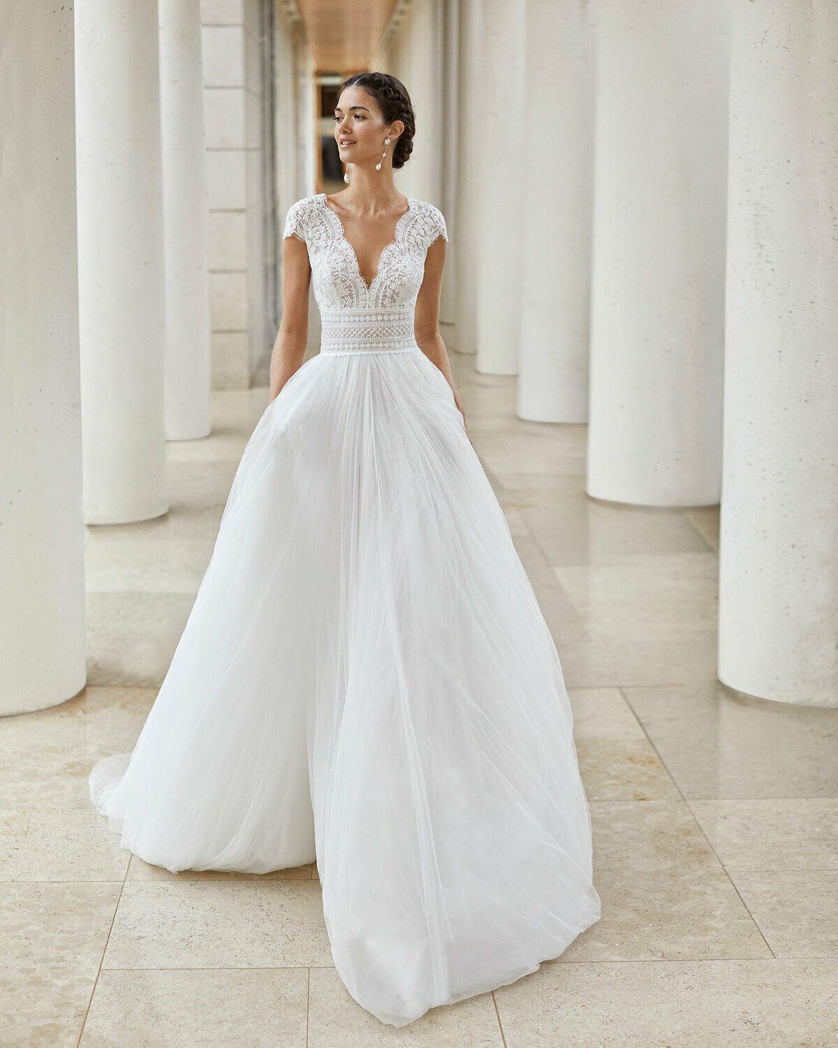 SAUCA - abito da sposa collezione 2020 - Rosa Clarà Couture