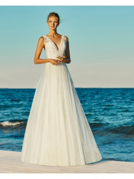 GEORGINA - abito da sposa collezione 2020 - AIRE BEACH WEDDING