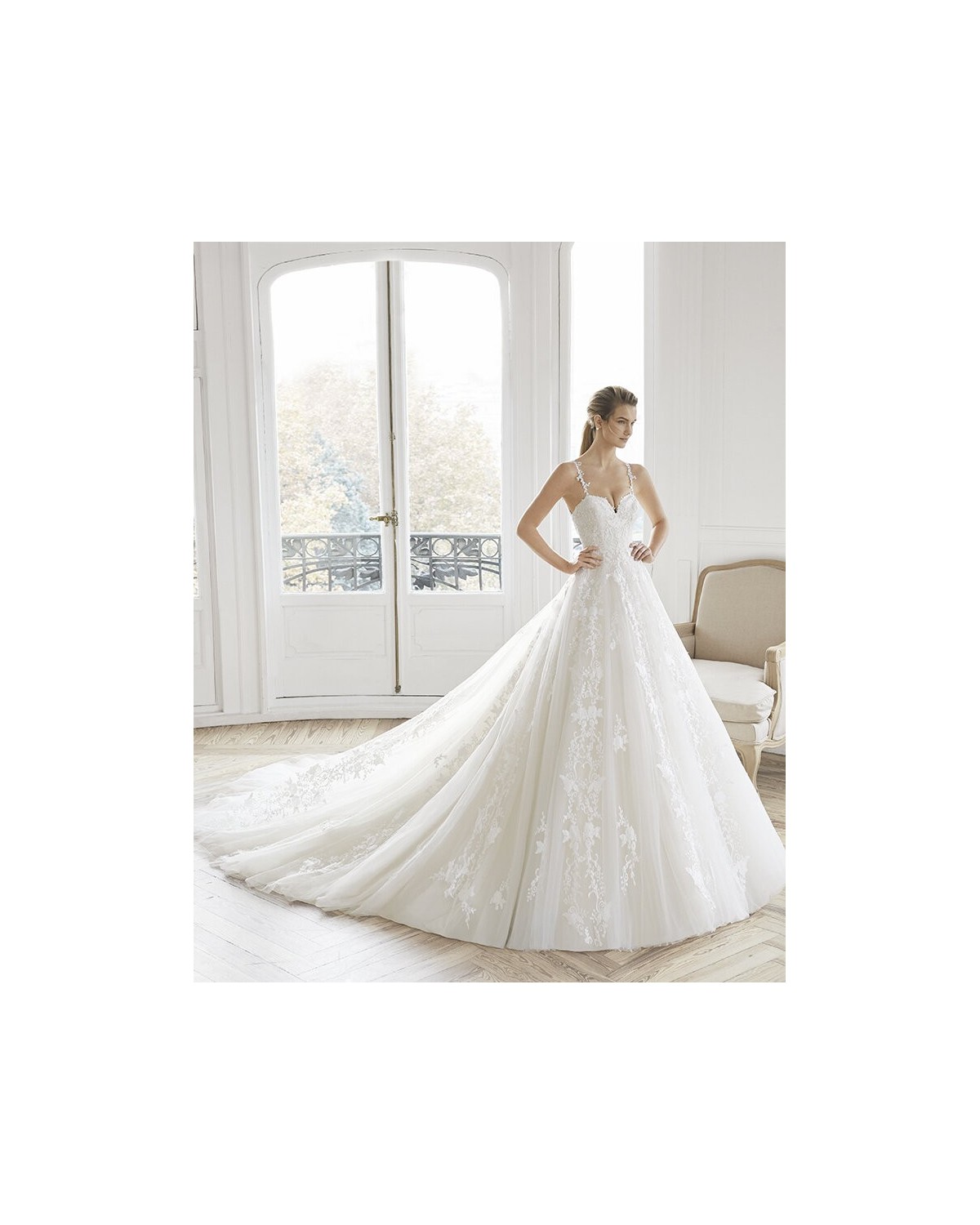 ESTELLA - abito da sposa collezione 2020 - AIRE BARCELONA