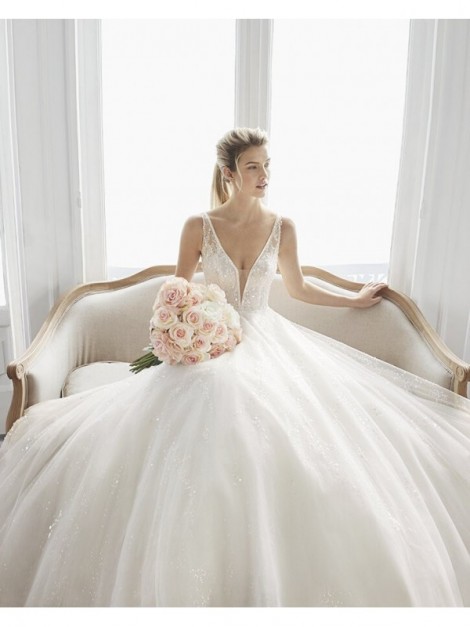 ESTELAR - abito da sposa collezione 2020 - AIRE BARCELONA