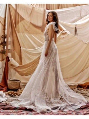 abito da sposa Georgia - collezione 2021 - MUSE by BERTAabito da sposa Georgia