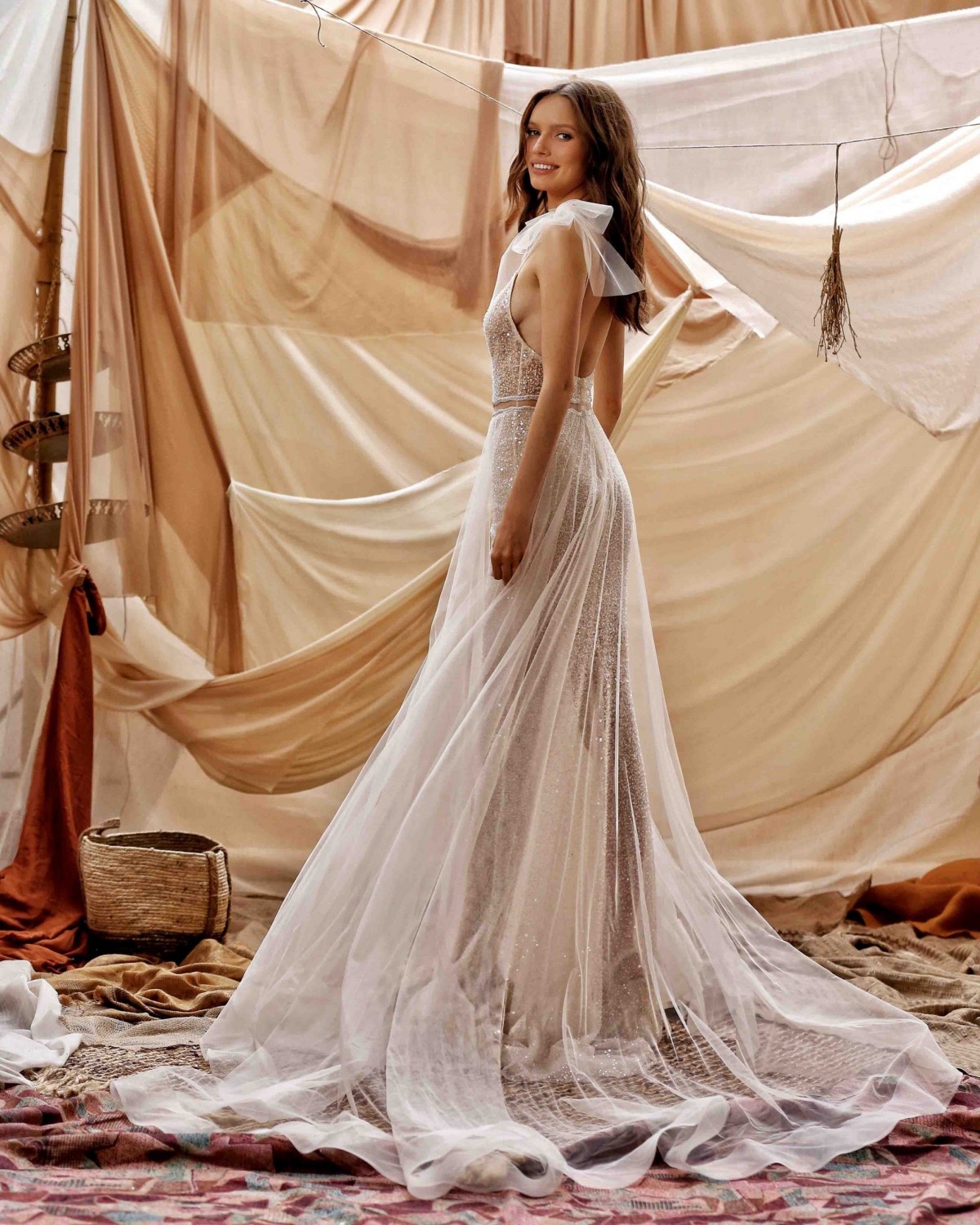 abito da sposa Georgia - collezione 2021 - MUSE by BERTAabito da sposa Georgia