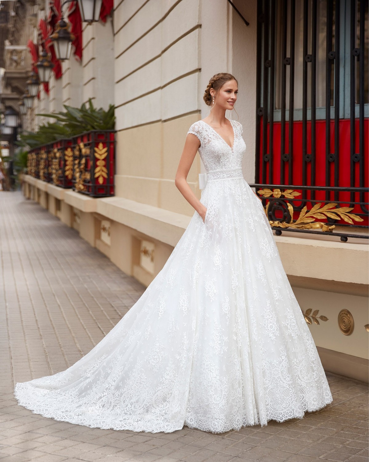 Irvin - abito da sposa collezione 2021 - Aire Barcelona