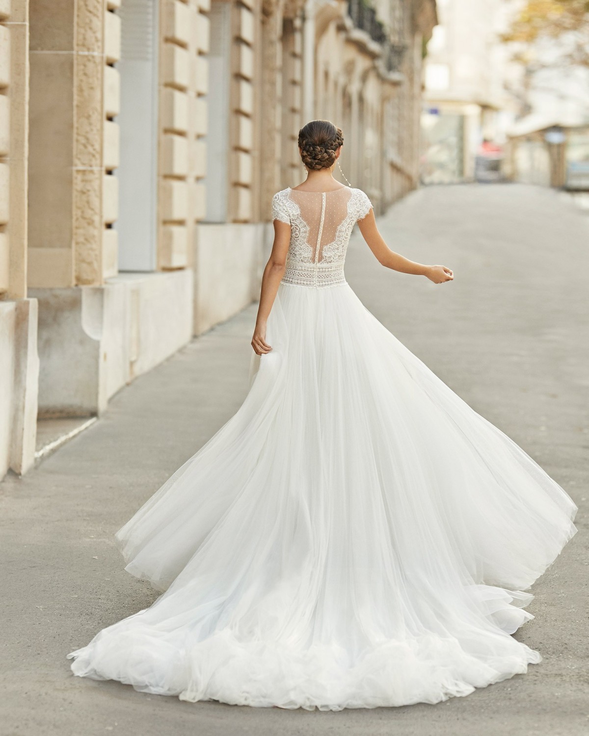 Tesalia - abito da sposa collezione 2021 - Rosa Clarà