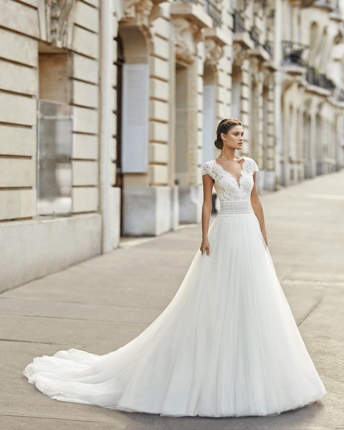 Tesalia - abito da sposa collezione 2021 - Rosa Clarà