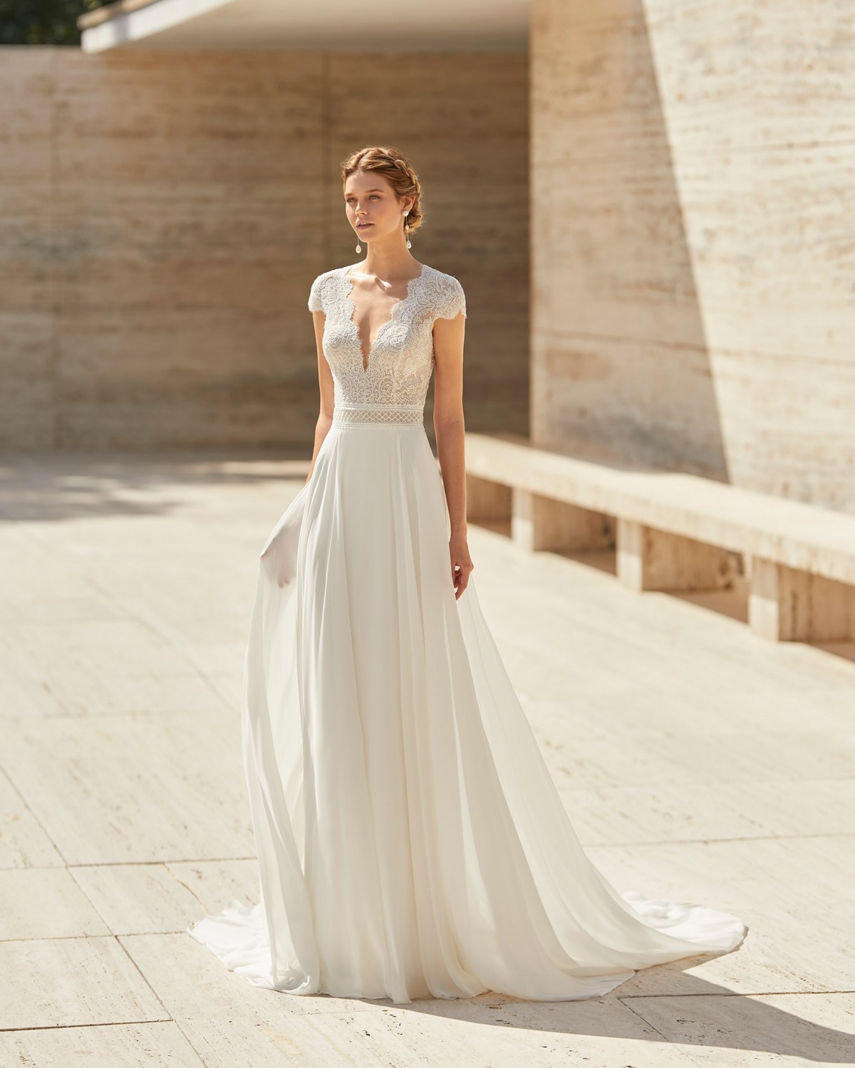 Elton - abito da sposa collezione 2021 - Rosa Clarà Couture