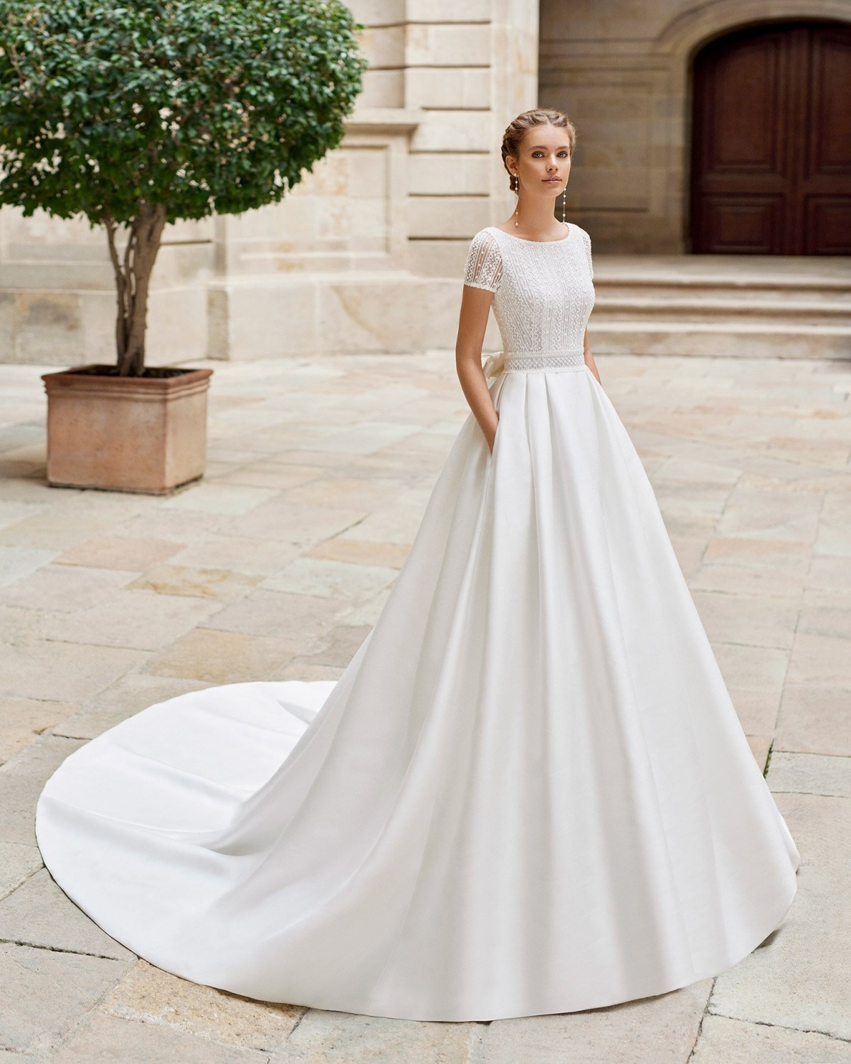 DINAN - abito da sposa collezione 2022 - AIRE BARCELONA