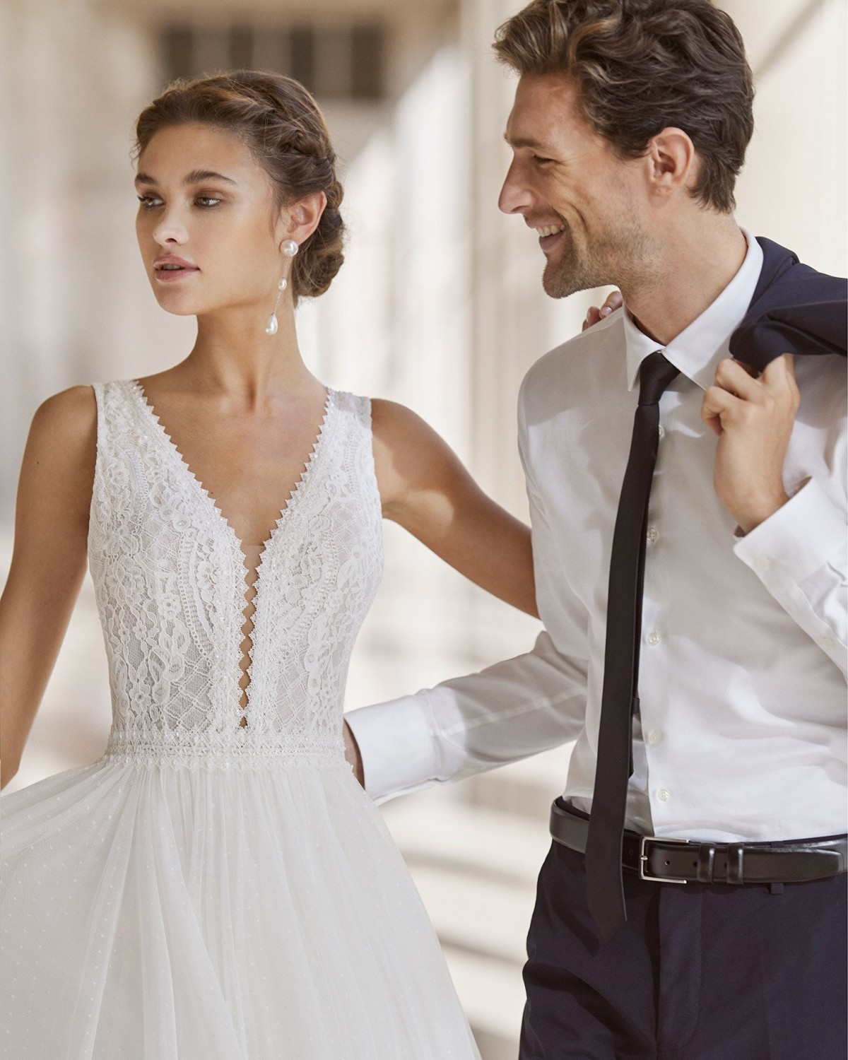 NINO - abito da sposa collezione 2022 - ROSA CLARA