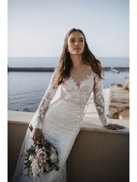 Aphrodite - abito da sposa collezione 2022 - Millanova - Olives