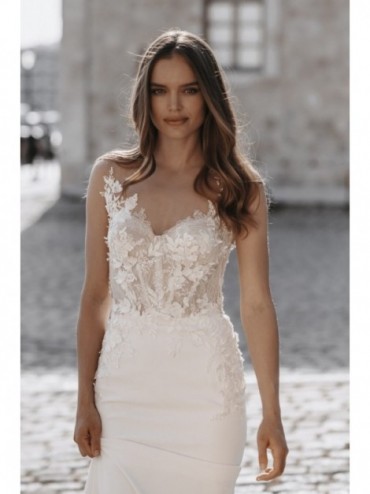 Ariana - abito da sposa collezione 2022 - Millanova - Olives