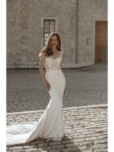 Ariana - abito da sposa collezione 2022 - Millanova - Olives