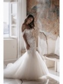 Atlanta - abito da sposa collezione 2022 - Millanova - Olives