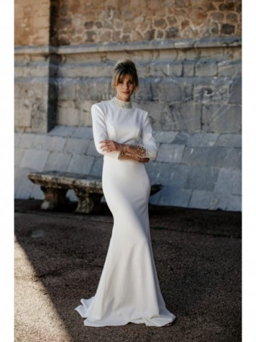 Aziza - abito da sposa collezione 2022 - Millanova - Olives