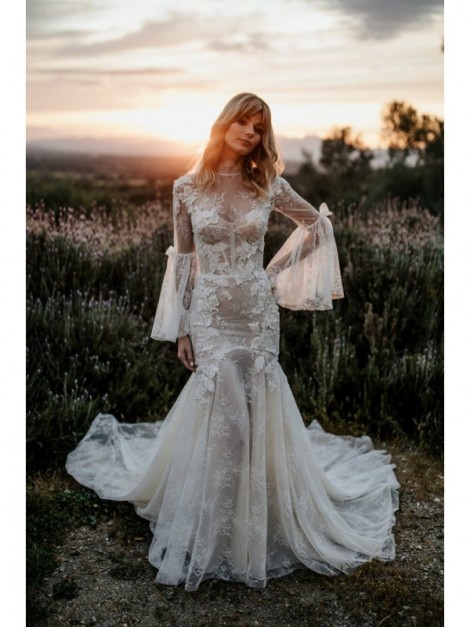 Azzura - abito da sposa collezione 2022 - Millanova - Olives