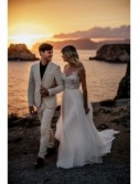 Chrissy - abito da sposa collezione 2022 - Millanova - Olives