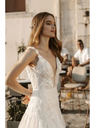 Daria - abito da sposa collezione 2022 - Millanova - Olives