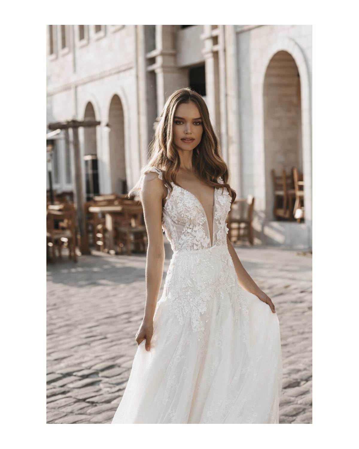 Daria - abito da sposa collezione 2022 - Millanova - Olives