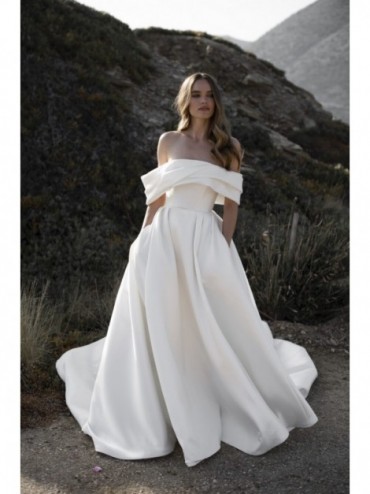 Hestia - abito da sposa collezione 2022 - Millanova - Olives