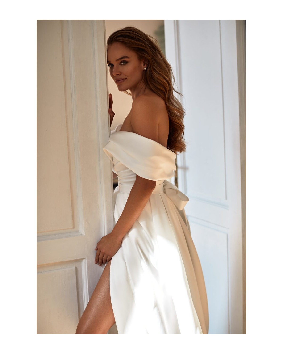 Linea - abito da sposa collezione 2022 - Millanova - Olives