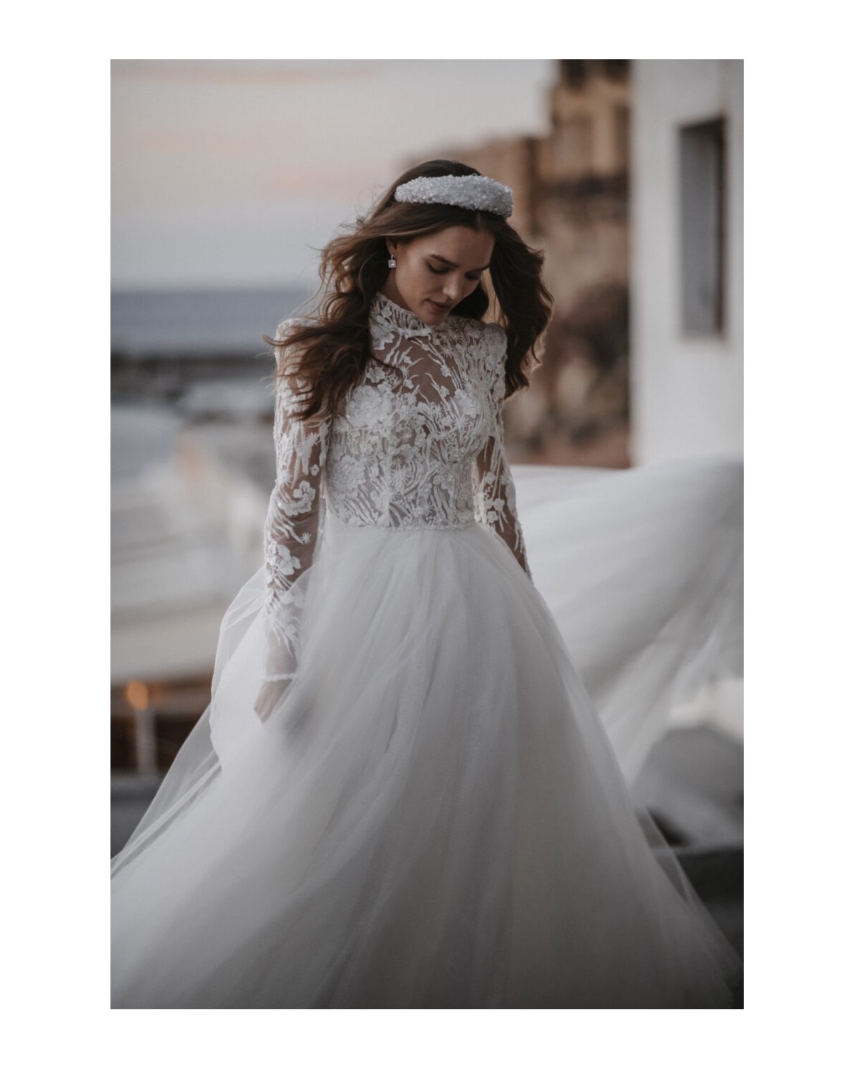 Narcissia - abito da sposa collezione 2022 - Millanova - Olives