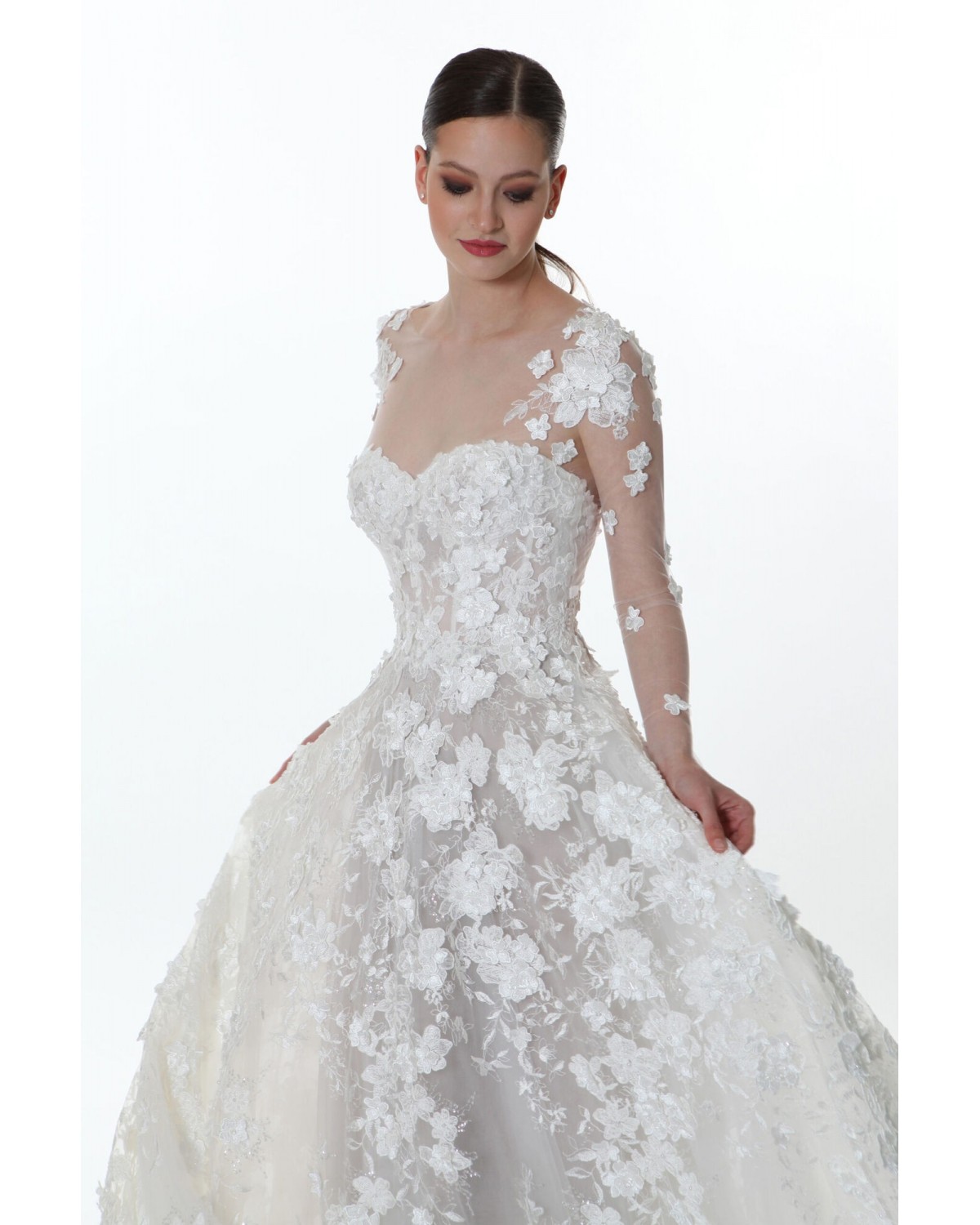 V1259-Lucia - abito da sposa collezione 2022 - Valentini Couture