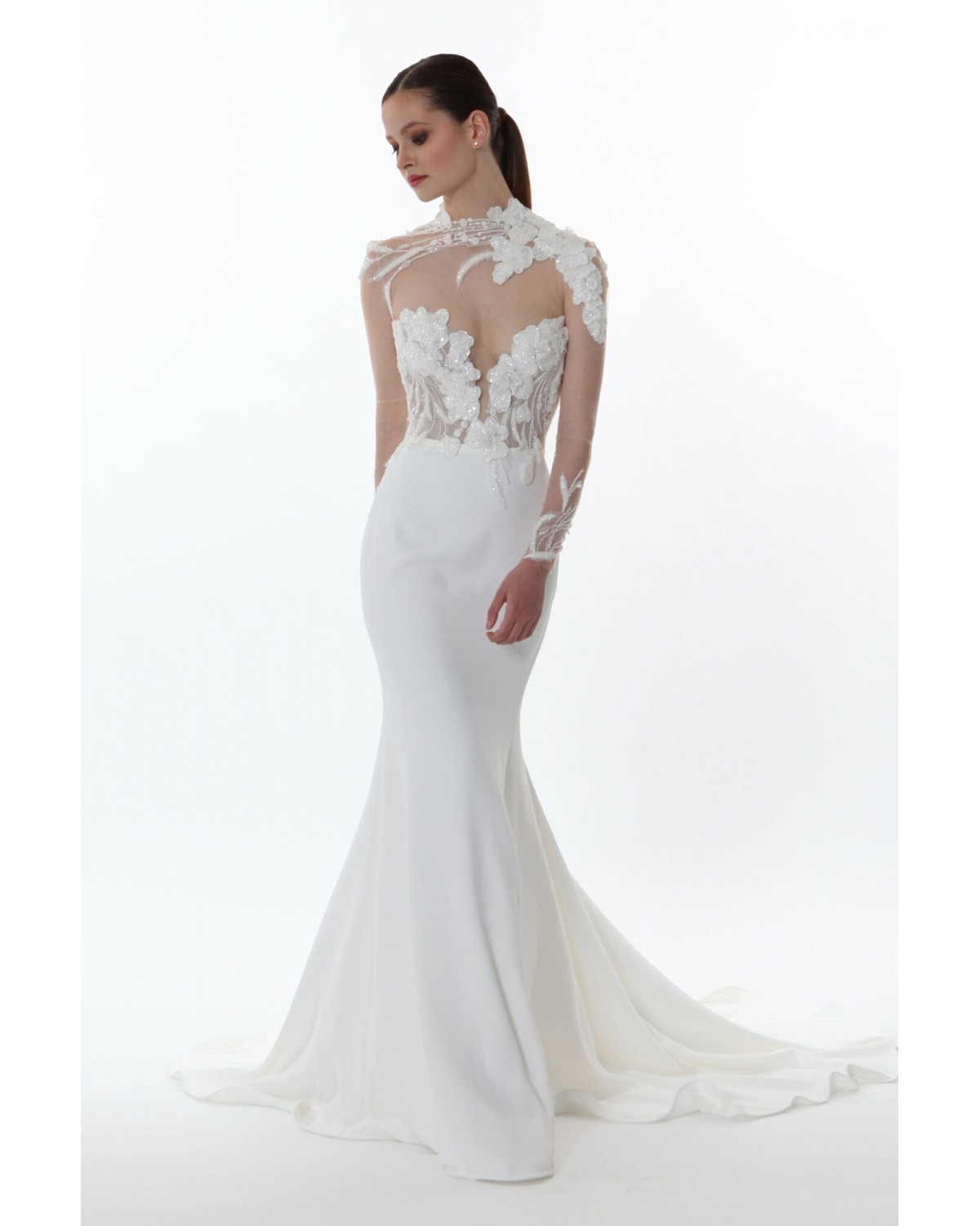 V1265-Bucaneve - abito da sposa collezione 2022 - Valentini Couture