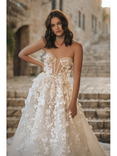 22-111 - abito da sposa collezione Montefiore 2022 - Berta